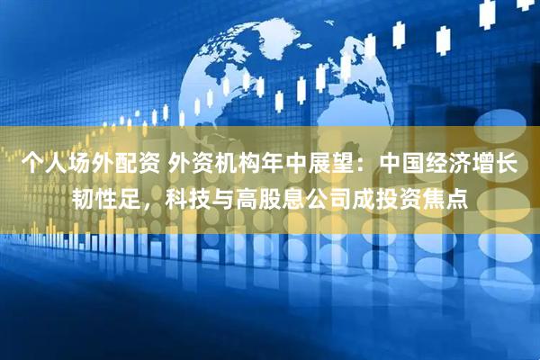 个人场外配资 外资机构年中展望：中国经济增长韧性足，科技与高股息公司成投资焦点